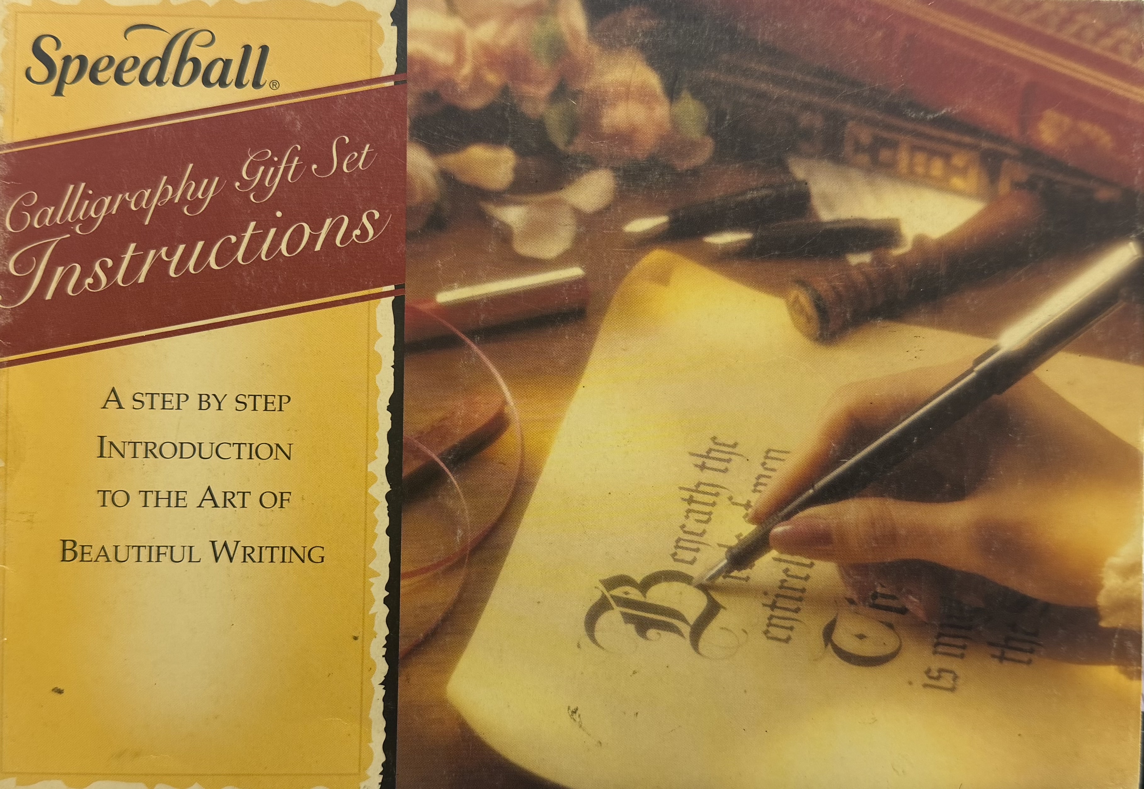 Calligraphy Gift Set Istructions